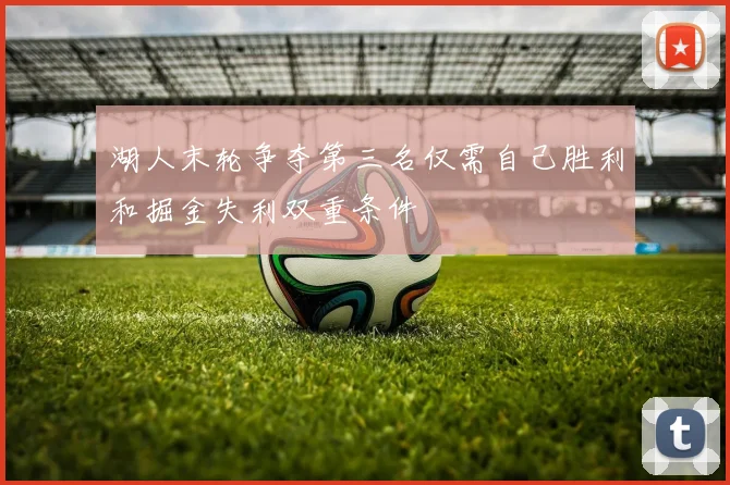 湖人末轮争夺第三名仅需自己胜利和掘金失利双重条件