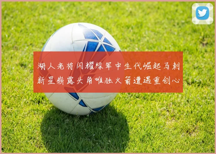 湖人老将闪耀绿军中生代崛起马刺新星崭露头角唯独火箭遭遇重创心碎不已